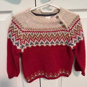 Boys 3T H&M Fair Isle Sweater